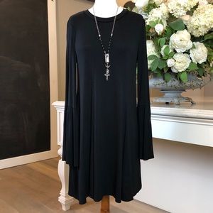 NWT BCBG Black Boho Dress